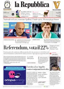 la Repubblica - 9 Giugno 2025