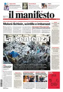 il Manifesto - 25 Maggio 2024