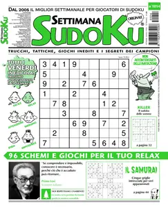 Settimana Sudoku N.1014 - 17 Gennaio 2025