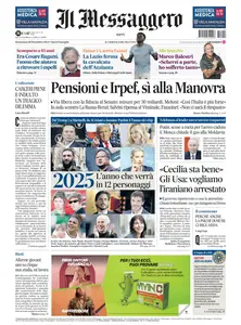 Il Messaggero Rieti - 29 Dicembre 2024