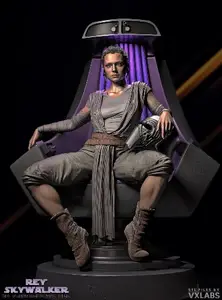 Rey Skywalker - 3D STL Print Model