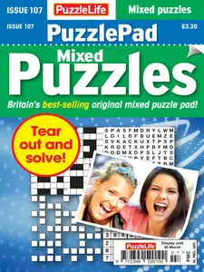 PuzzleLife PuzzlePad Puzzles - February 2025