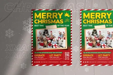 Merry Christmas Flyer K7WB4Q3