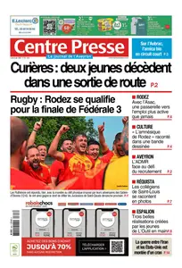 Centre Presse Aveyron - 23 Juin 2025