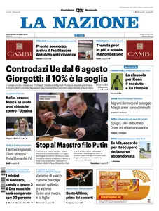 La Nazione Siena - 16 Luglio 2025