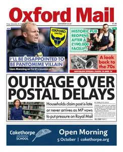 Oxford Mail - 20 September 2024