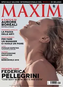 Maxim Italy - April 2014 (Repost)