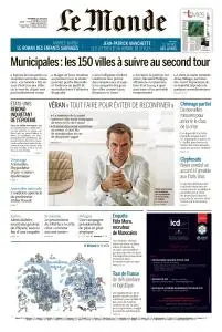 Le Monde du Vendredi 26 Juin 2020