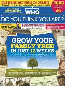 Who Do You Think You Are? – September 2016