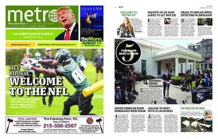 Metro Philadelphia – July 25, 2017