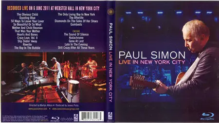 Paul Simon - Live In New York City (2012)