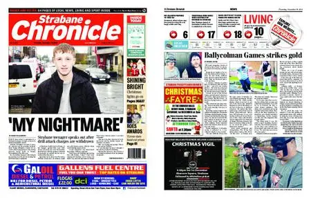Strabane Chronicle – November 29, 2018