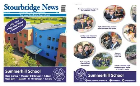 Stourbridge News – August 29, 2019