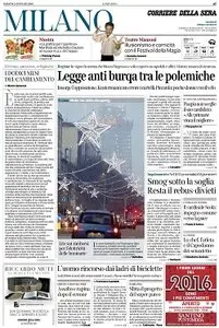 Il Corriere della Sera Milano - 02.01.2016 