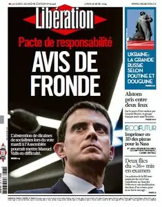 Liberation - Lundi 28 Avril 2014