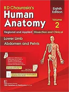 BD Chaurasia's Human Anatomy, Volume 2: Regional and Applied Dissection and Clinical: Lower Limb, Abdomen and Pelvis
