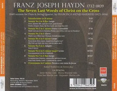 Rafael Ruibérriz de Torres, La Spagna - Joseph Haydn: The Seven Last Words of Christ on the Cross (2022)