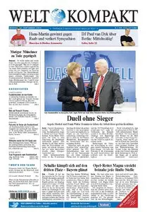 Die Welt kompakt vom 14. September 2009