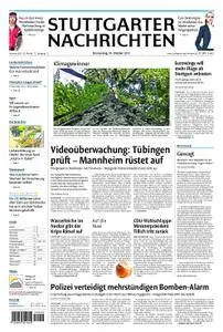 Stuttgarter Nachrichten Blick vom Fernsehturm - 19. Oktober 2017