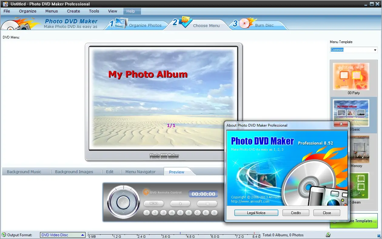 Photo DVD Maker Pro 8.52
