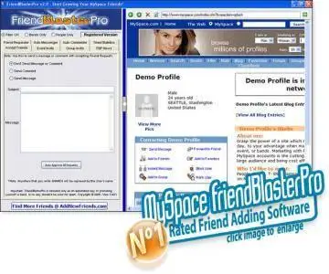 MySpace FriendBlasterPro v6.2