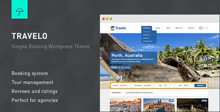 ThemeForest - Travelo v2.8 - Responsive Booking Wordpress Theme