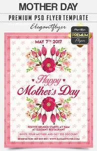 Mother Day – Flyer PSD Template + Facebook Cover