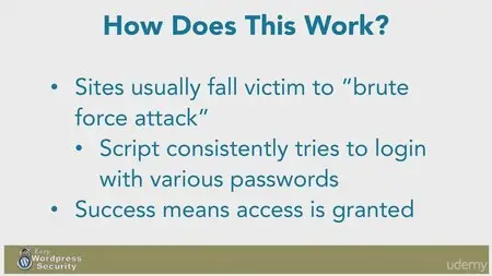 Udemy - Easy Wordpress Security (2015)