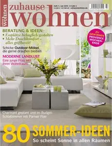 Zuhause Wohnen - Juli 2015