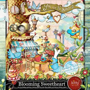 Scrap Kit: Blooming Sweetheart