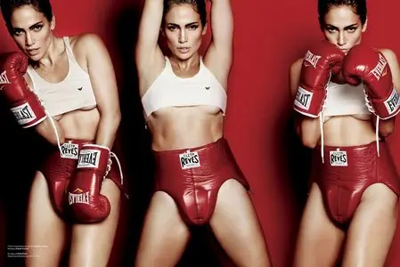 Jennifer Lopez - Mario Testino Photoshoot for V Magazine Spring 2012