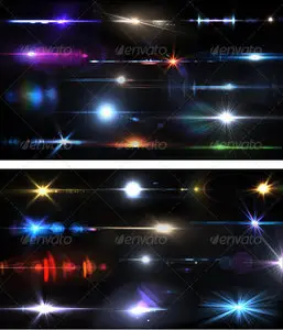 GraphicRiver - 50 Pro Lens Flares Pack V1