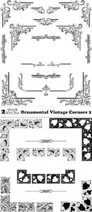 Vectors - Ornamental Vintage Corners 2