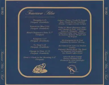 Toad - Tomorrow Blue (1972) {2001 Second Battle}