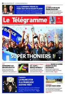 Le Télégramme Quimperlé – 28 mai 2023