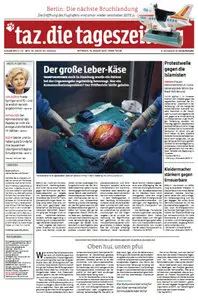 Tageszeitung TAZ vom 15 August 2012