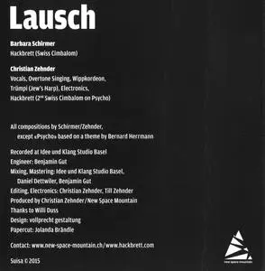 Christian Zehnder & Barbara Schirmer - Lausch (2015) {Suisa}