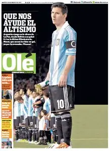 Diario Olé - Martes, 26 de Marzo de 2013 (26.03.2013)
