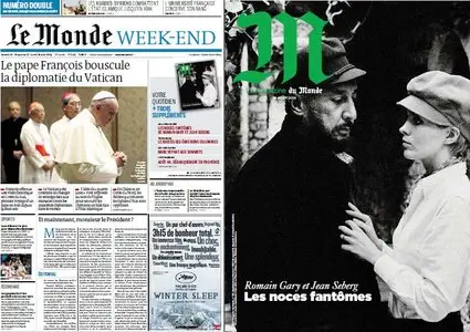 Le Monde du Samedi/Dimanche/Lundi, 16./17./18. Août 2014