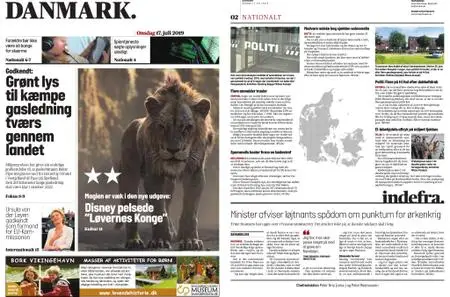 Danmark – 17. juli 2019