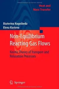Non-Equilibrium Reacting Gas Flows: Kinetic Theory of Transport and Relaxation Processes (Heat and Mass Transfer)