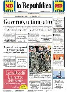 la Repubblica - 12 Gennaio 2021