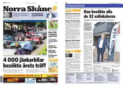 Norra Skåne – 27 maj 2019
