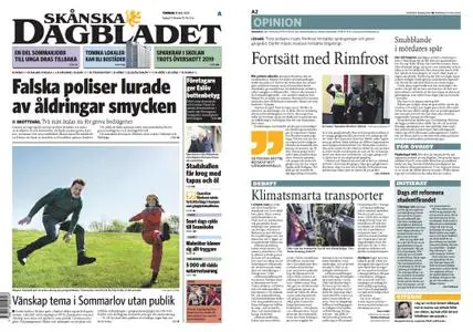 Skånska Dagbladet – 14 maj 2020