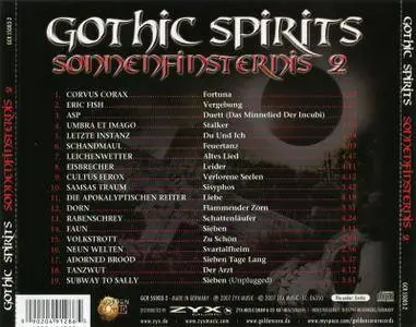 VA - Gothic Spirits Sonnenfinsternis 2 (2007)