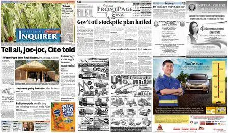 Philippine Daily Inquirer – April 17, 2011