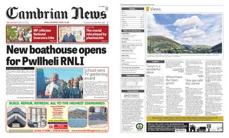 Cambrian News Arfon & Dwyfor – 17 September 2021