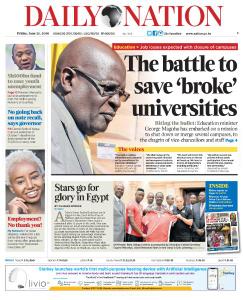Daily Nation (Kenya) - June 21, 2019