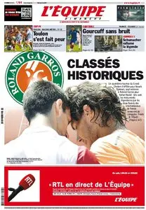 L'Equipe Edition du Dimanche 27 Mai 2012