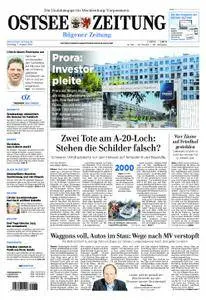 Ostsee Zeitung Rügen - 07. August 2018